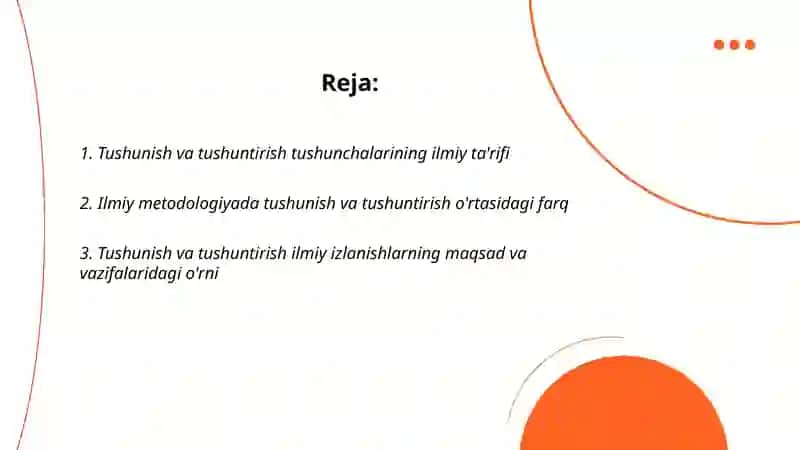 Tushunish va tushuntirishning ahamiyati 2