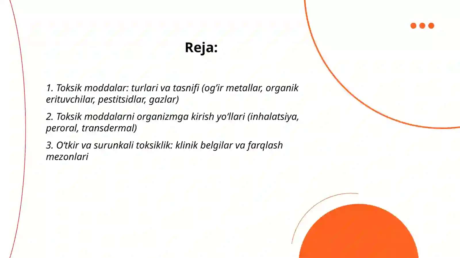 Toksik moddalarni inson organizimiga tasir xafi 2