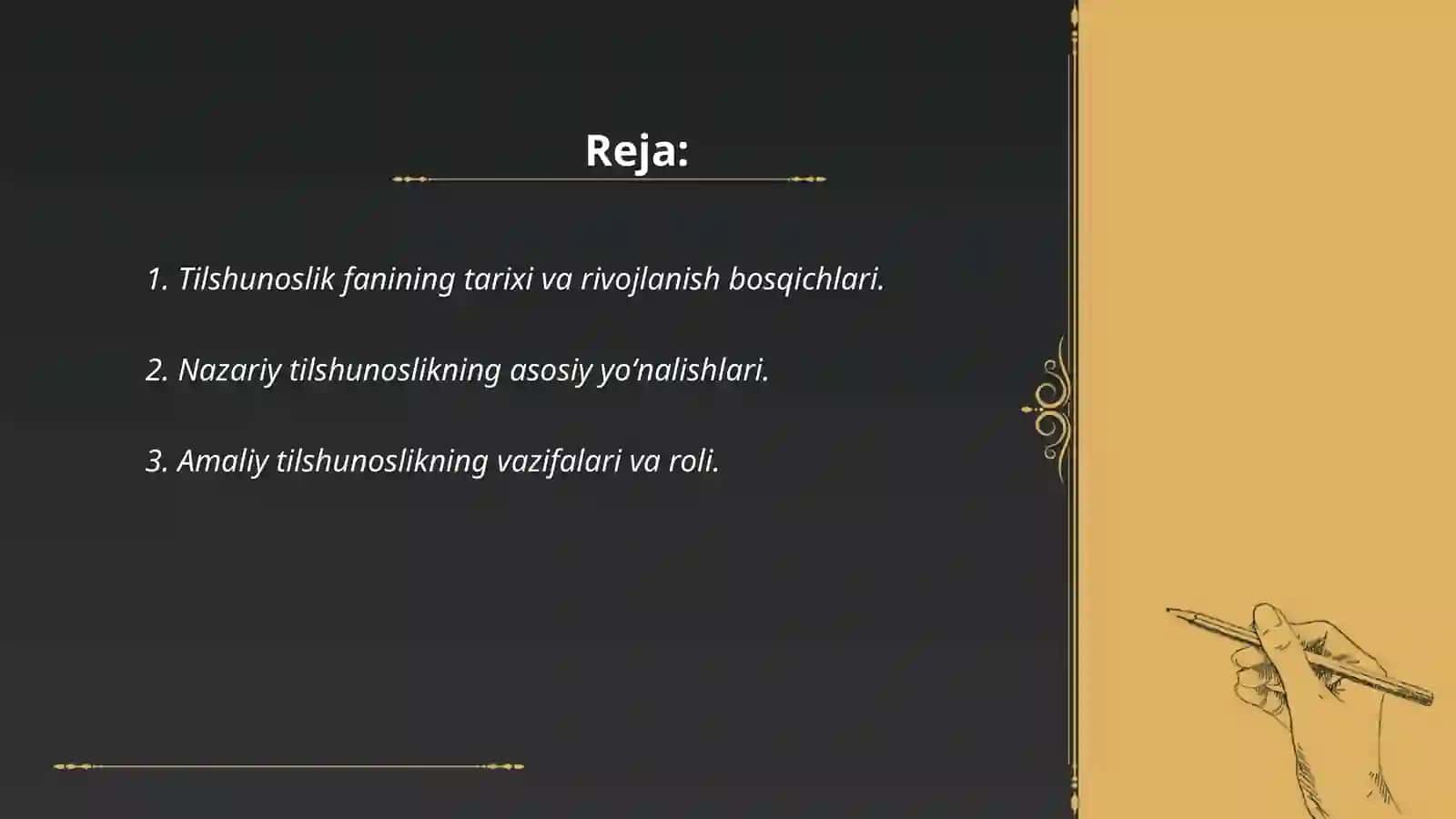 Tilshunoslik fanining rivojlanishi 2