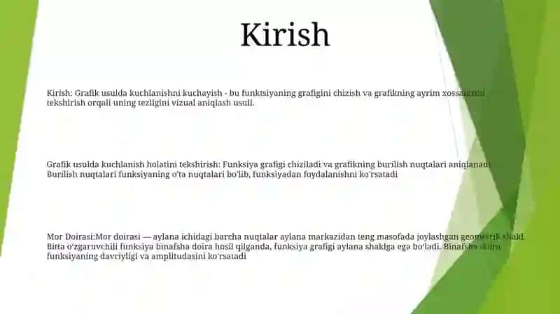 Kuchlanish Holatini Grafik Usulda Tekshirish,Mor Doirasi 2