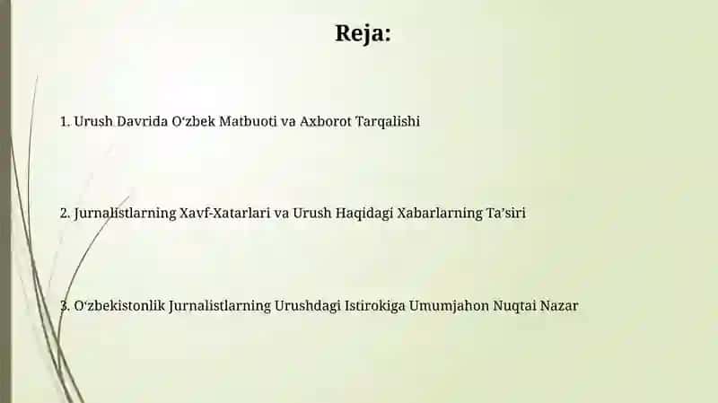Oʻzbekiston Jurnalistlarining urushga qoʻshgan hissasi 2