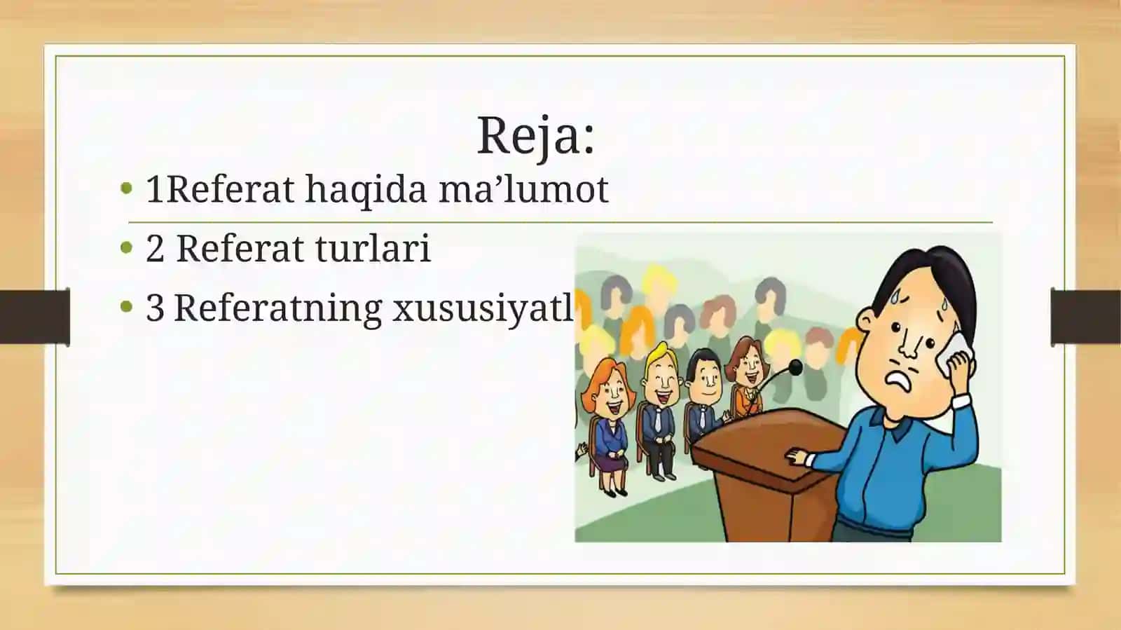 Referat Referat Turlari 2