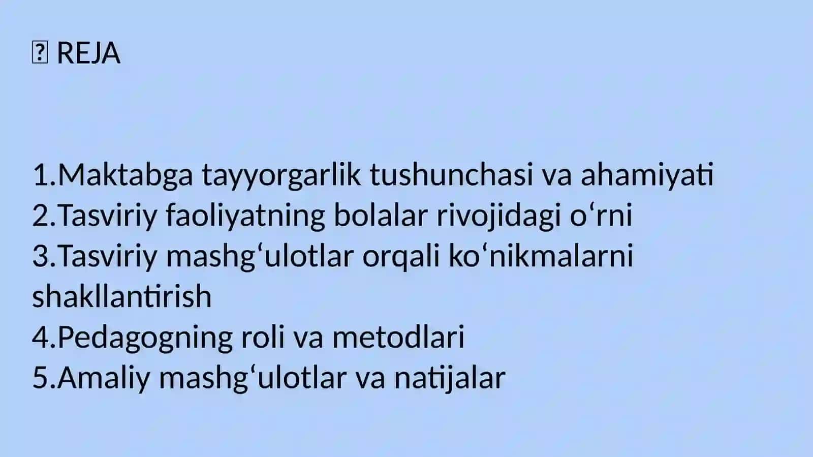 Bolalarni tasviriy mashgʻulotlarida maktabga tayyorlash 2
