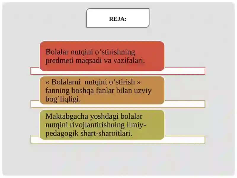 Nutqni o‘stirish fanining maqsadi va vazifalari 2