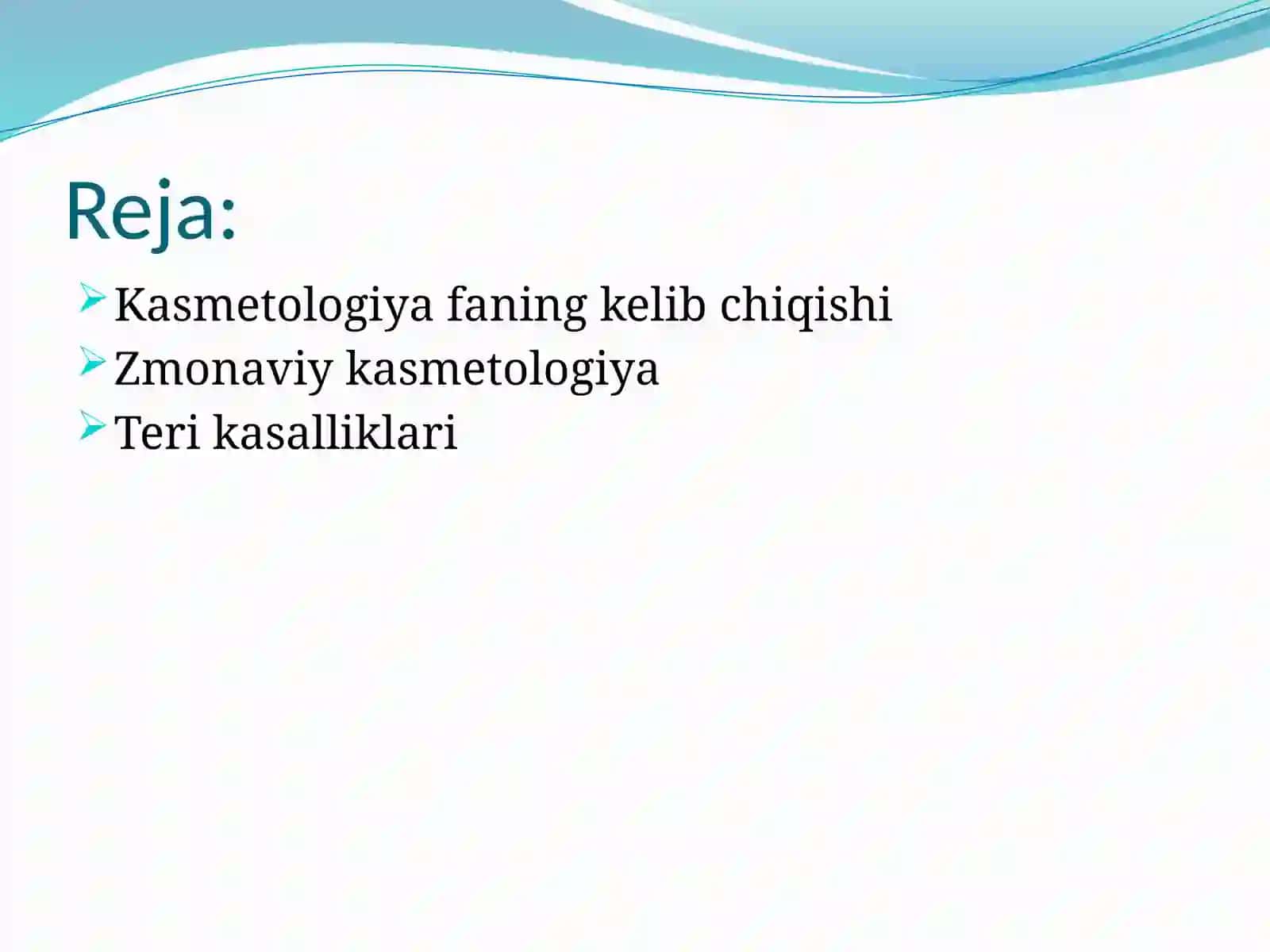 Zamonaviy tibbiyotda kosmetologiyaning tutgan o’rni 2