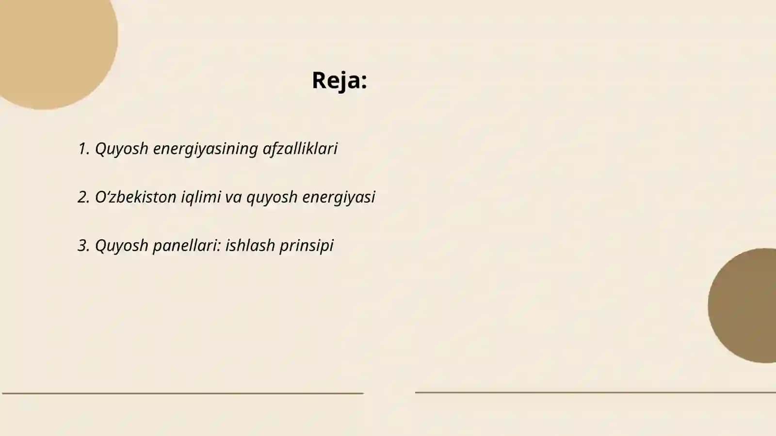 Quyosh energiyasi 2