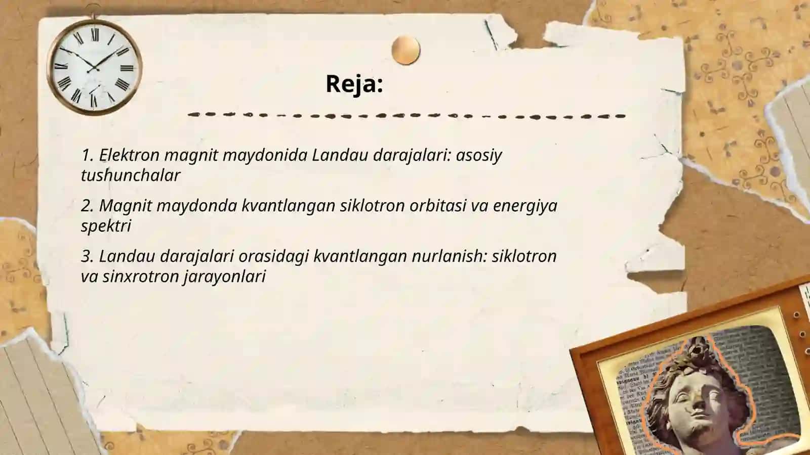 Elektron magnitning nurlanishining kvantlanganligi 2
