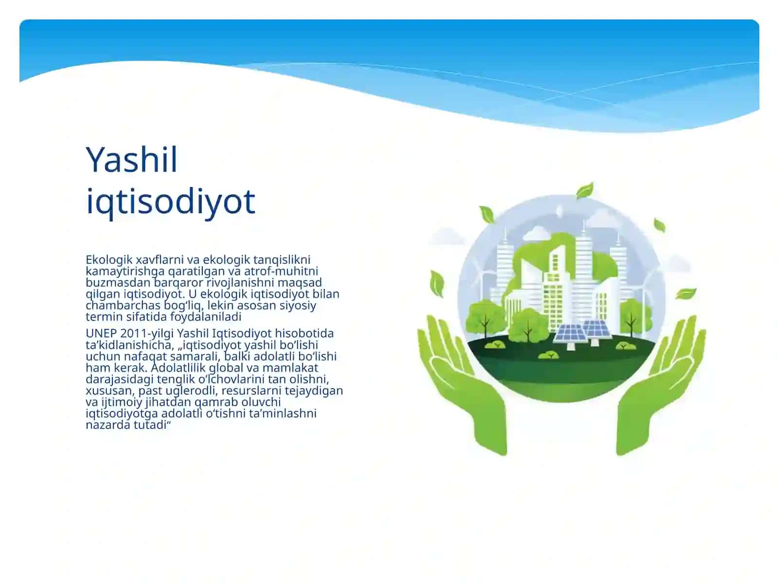 BIOLOGIK XILMA-XILLIK VA YASHIL IQTISODIYOT 2