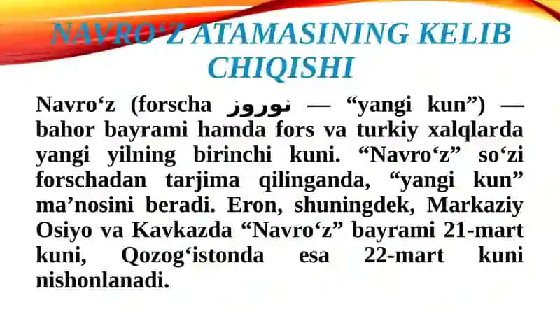 Bahoriy bayramlar va Navro‘z ulug‘vorligi 2