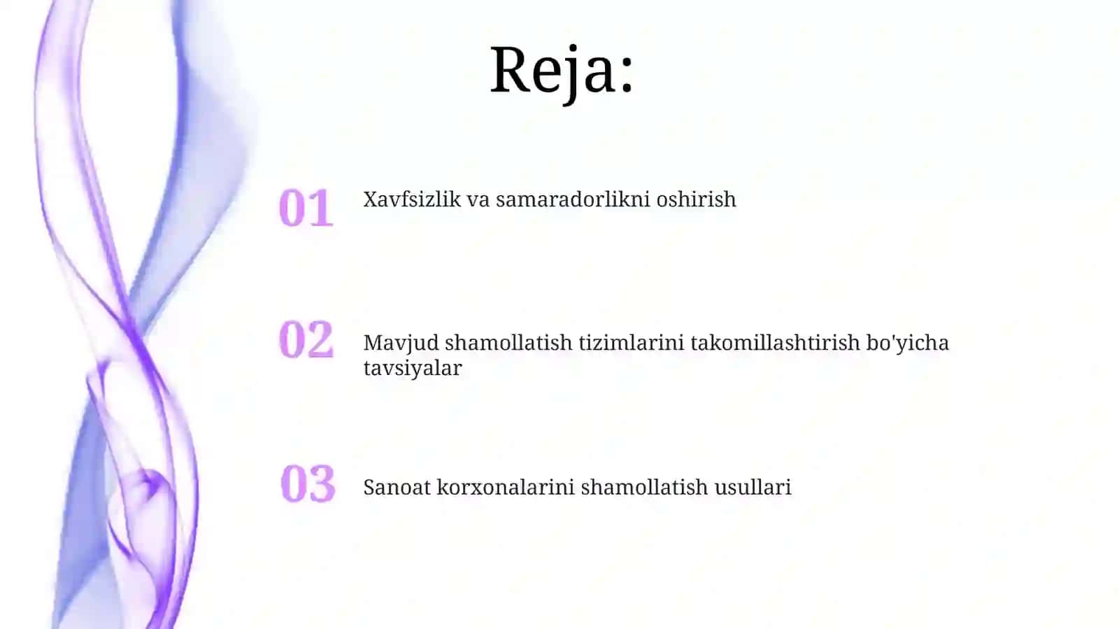 Sanoat korxonalarini shamollatish usullari 2
