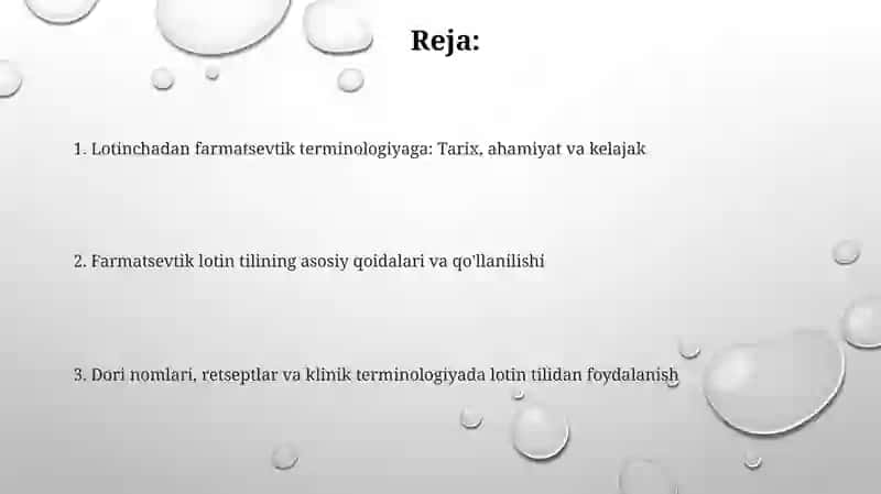 Farmatsevtikterminologiyadalotintili 2