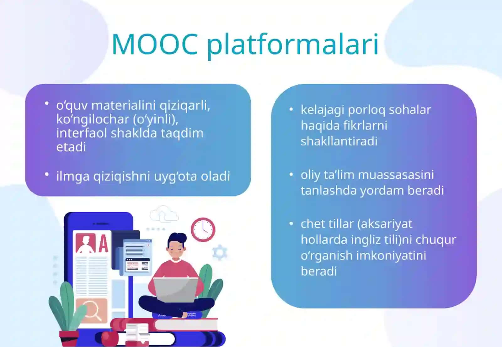 MOOC ASOSIDA MASOFAVIY TA’LIM OLISH 2