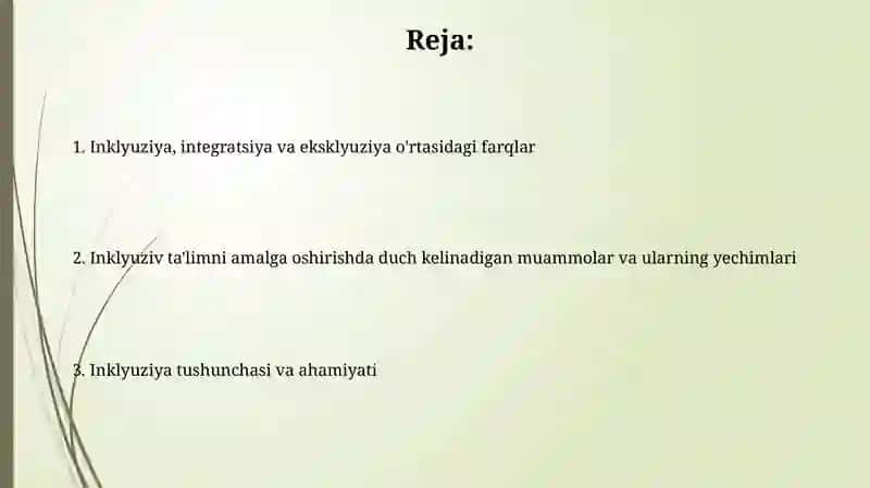 Inklyuziv ta'limni amalga oshirishda duch kelinadigan muammolar 2