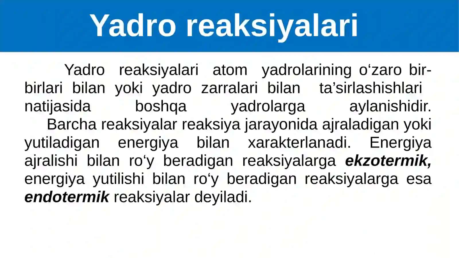 Yadroreaksiyalari 2