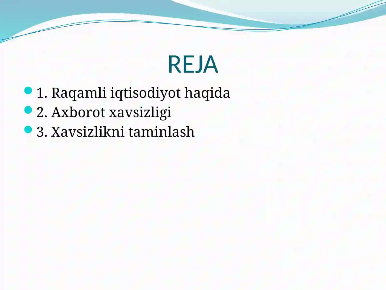 Raqamli xavfsizlik masalalari va uni taminlash yo'llari 2