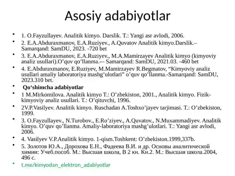 ANALITIK KIMYO 2