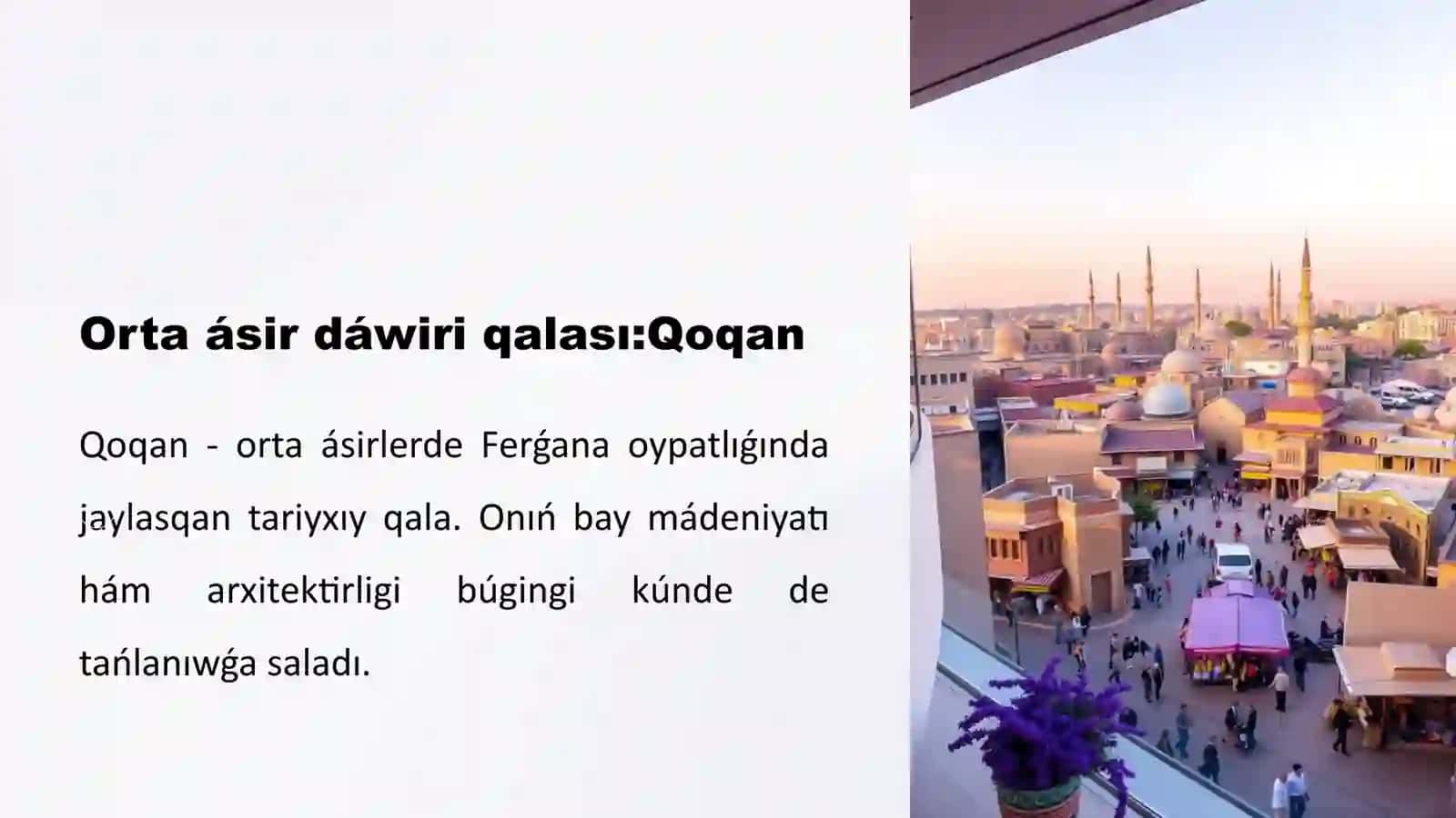Ortaásirdáwiriqalası:Qoqan 2