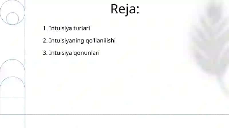 Sezgi turlari va uning qonuniyatlari 2
