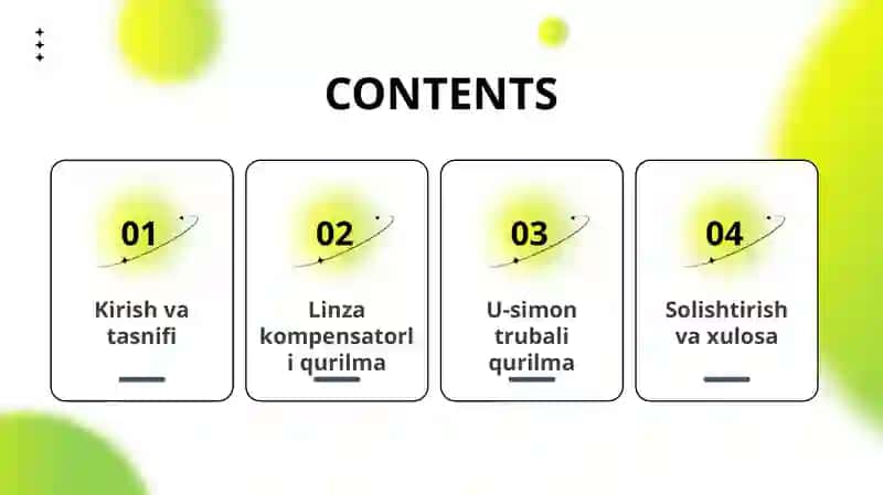 Linza va U-simon issiqlik almashgichlari 2