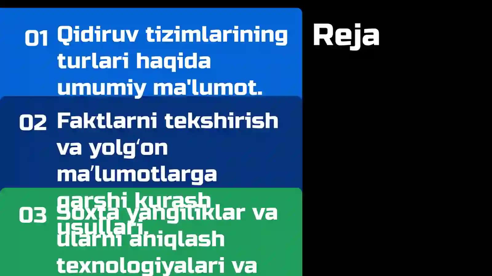 AXBOROTNI TEKSHIRISH VA QIDIRISHNING OSON VA QIZIQARLI USULLARI 2