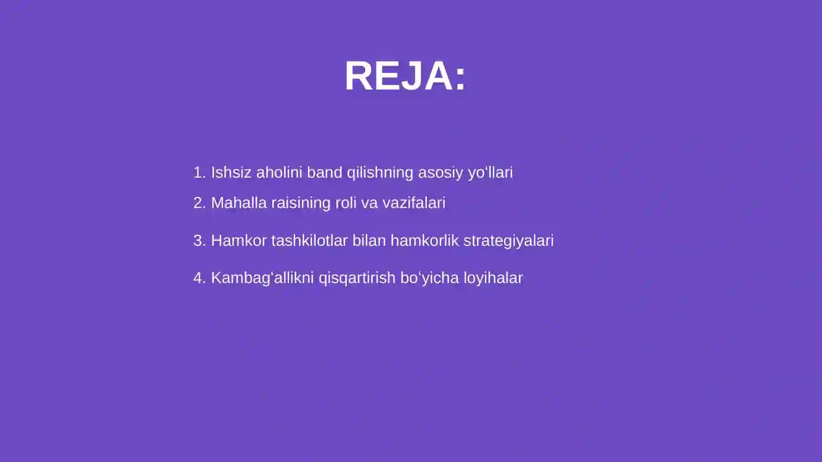 Mahalla raisining ustuvor vazifalari 2