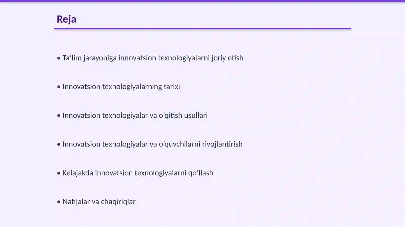 Ta’lim jarayonida innovatsion texnologiyalar 2