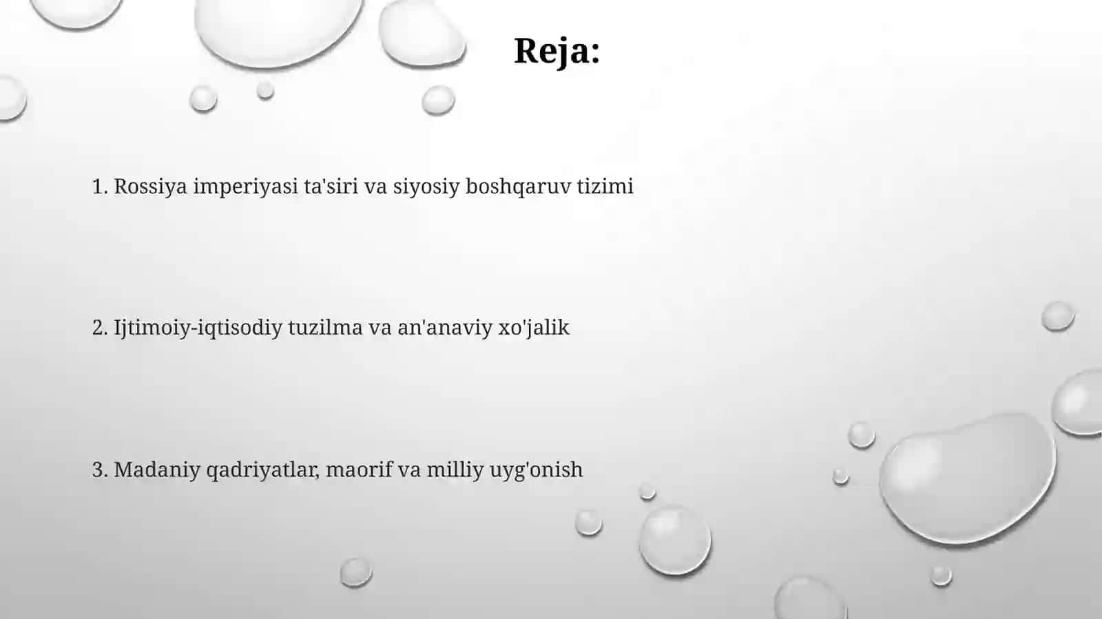 XIX asr oxiri – XX asr boshlarida qoraqalpoqlarning siyosiy, ijtimoiy-iqtisodiy va madaniy hayoti 2