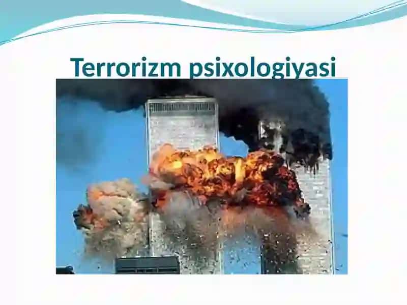 Zamonaviy terrorizmning umumiy ijtimoiy-psixologik xususiyatlar va uning namoyon bo'lishi 2