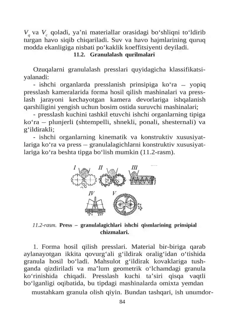 Ozuqalarni zichlash jarayoni va texnologiyasi 2