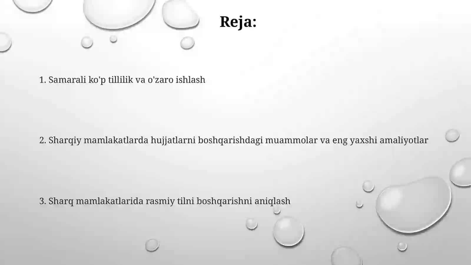 Davlattilidaishyuritish"faniningmaqsadvavazifalari.Sharqdavlatlaridahujjatyurituvlari 2