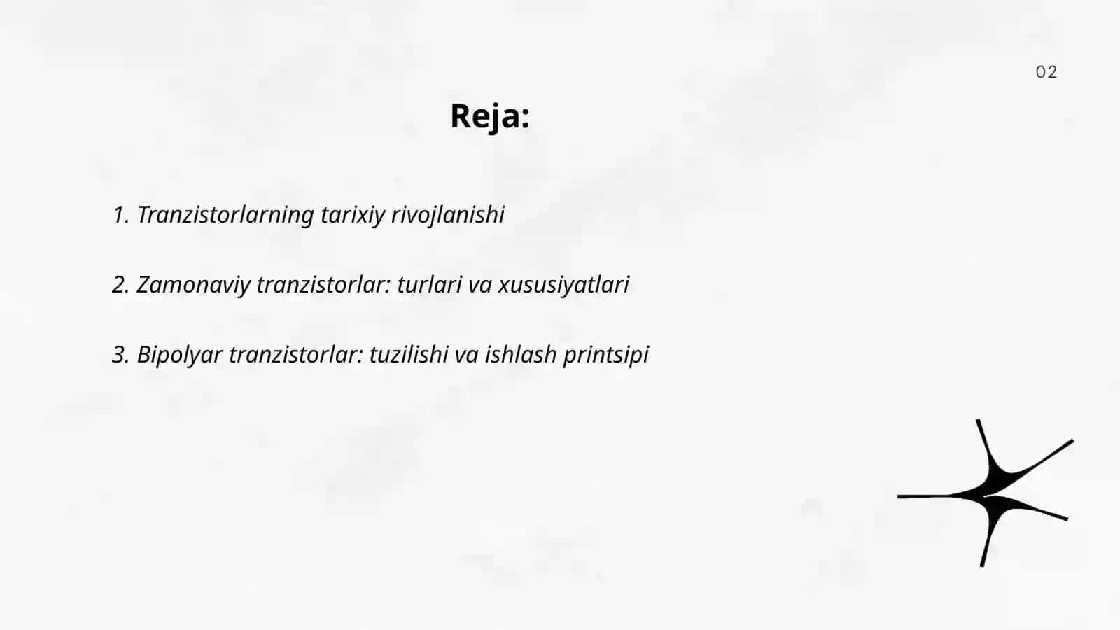 Zamonaviy tranzistorlar tuzilishi va ishlash printsipi 2