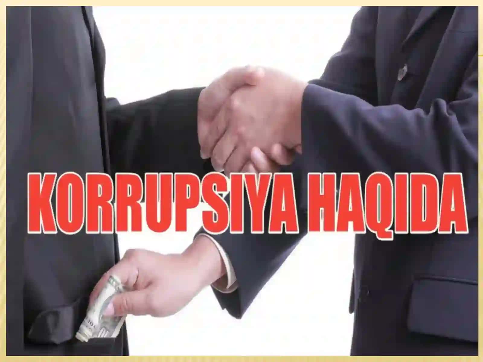 Korrupsiyaning ko’rinishlari 2