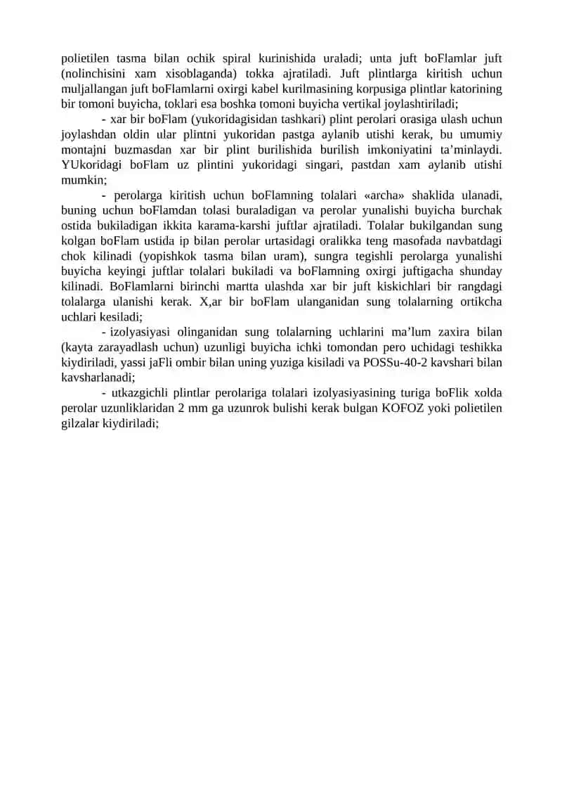 Kabel simlarini archa xolatiga keltirish 2