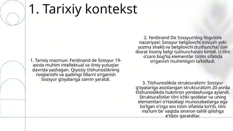 Ferdinand De Sossyurning Lingvistik Nazariyasi 2