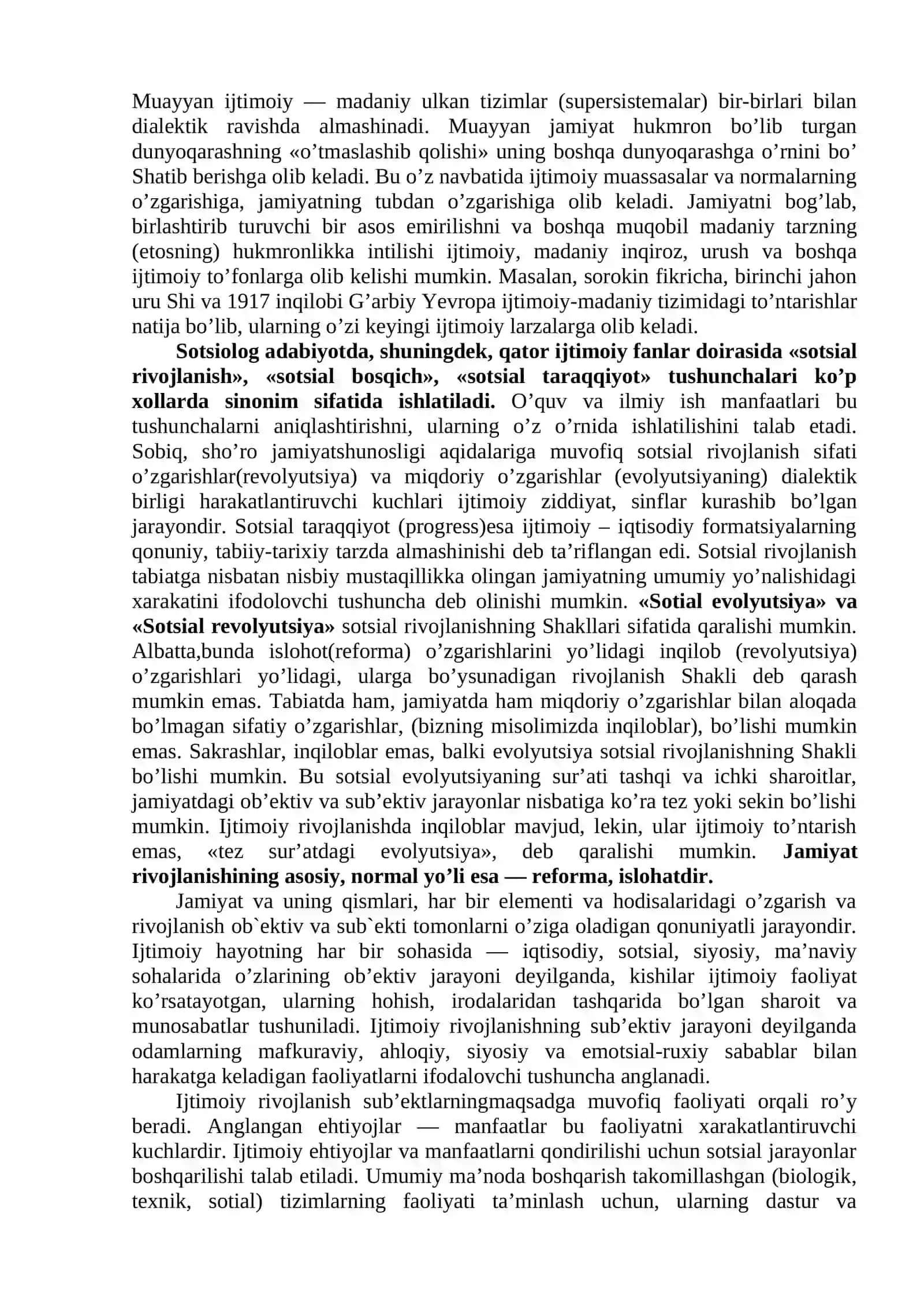 ZAMONAVIY SOTSIOLOGIYA VA UNING TARAQQIYOT ISTIQBOLLARI 2