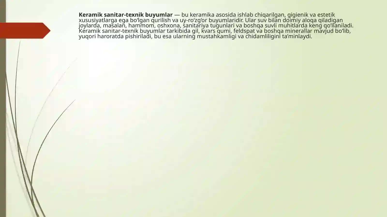 Keramiksanitar-texnikbuyumlarning ishlatilish sohalari 2