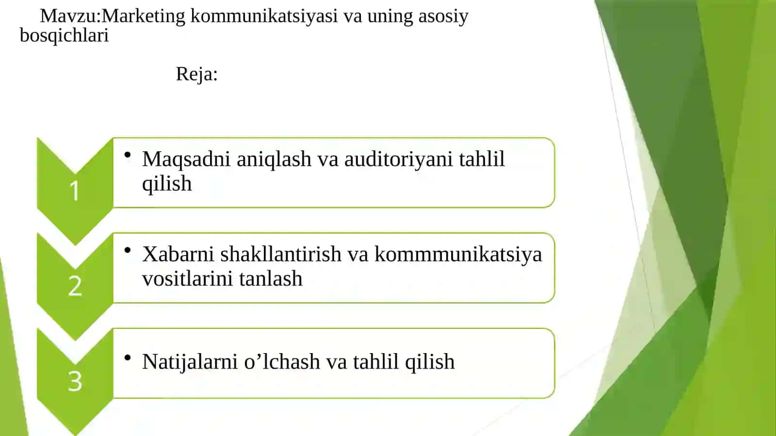 Marketingkommunikatsiyasivauningasosiybosqichlari 2