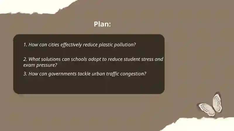 Essays Suggesting solution to problems 2