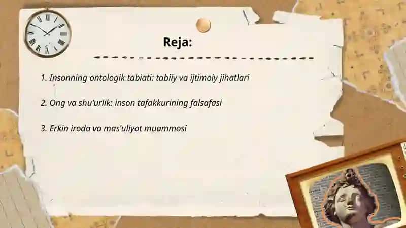 Inson falsafasi falsayif antropologiya 2