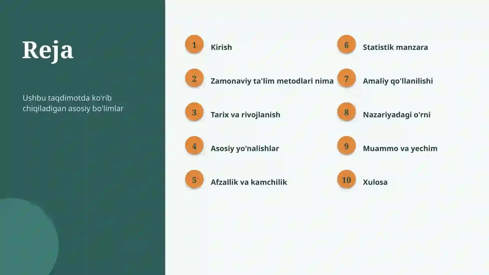 Zamonaviy ta'lim metodlari 2