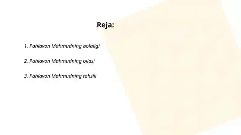 Pahlavon Mahmud hayoti va ijodi 2