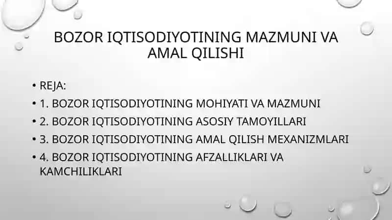 Abdukarimova Jahon iqtisodiyot fanidan mustaqil ish 2