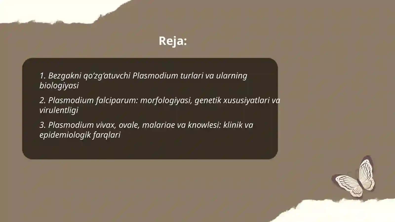 Bezgak kasalligi qo‘zg‘atuvchisi, epidemiologiyasi, patogenezi, klinikasi, davolash va oldini olish 2