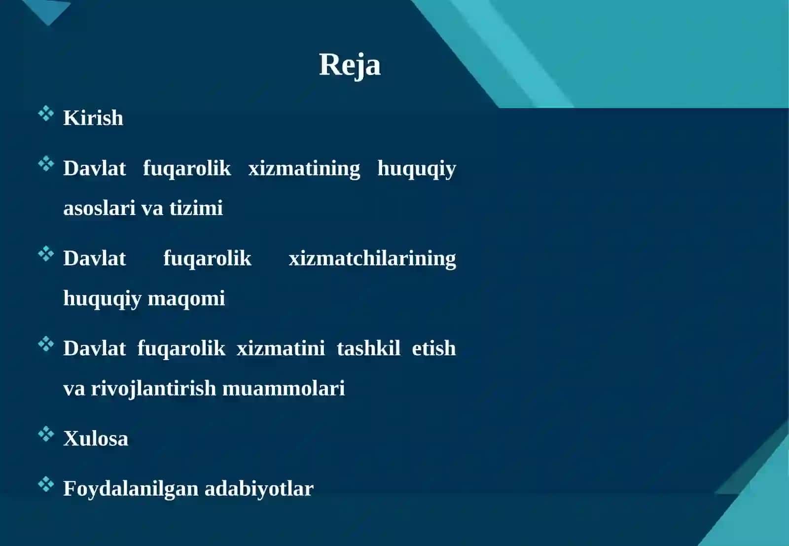Davlat fuqarolik xizmati 2