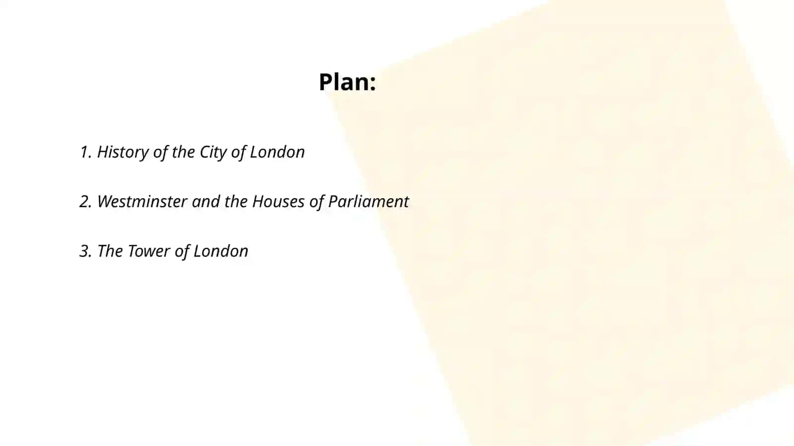 London History 2