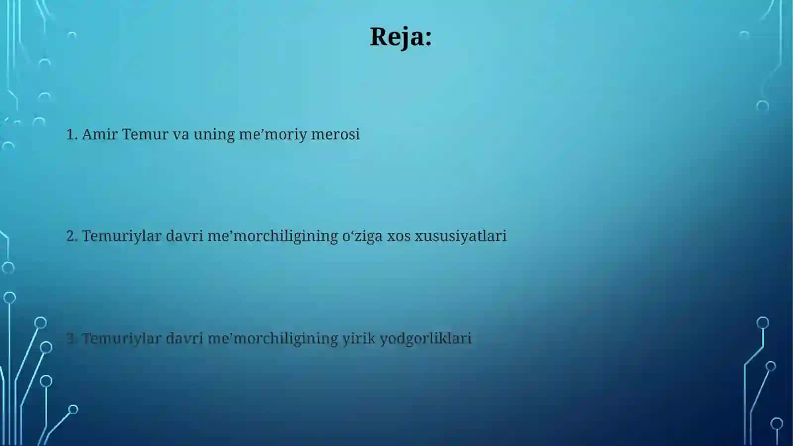 Mozorlar va Maqbaralar: Arxitektura Uslublari 2