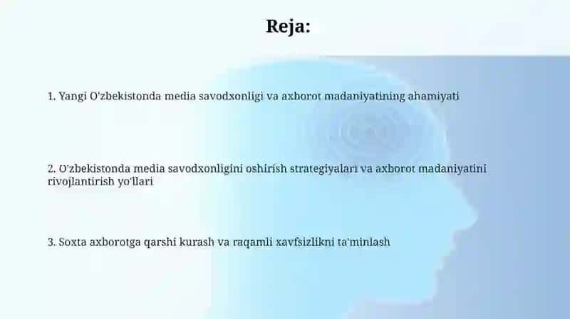 O'zbekistonda media savodxonligi va axborot madaniyatining ahamiyati 2