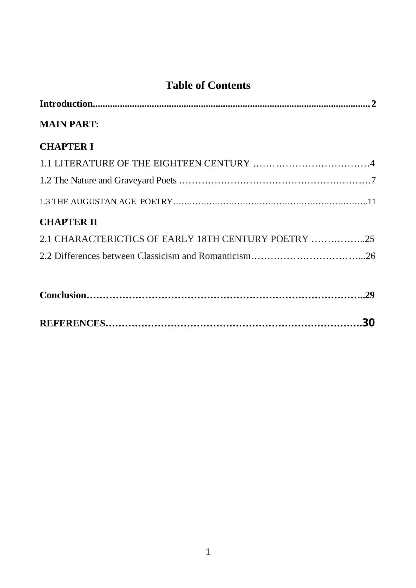 THE ROLE OF THE AUGUSTAN’S AGE IN THE ENGLISH LITERATURE 2