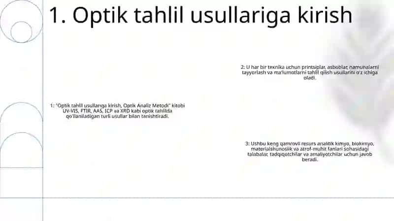 Optik Analiz Metodi 2