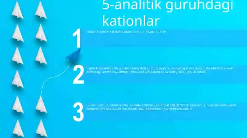5 Analitik Guruh Kationlarining Umumiy Tavsifi Va Guruh Reagentining Ta'Siri 2